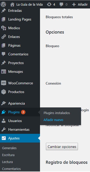 añadir plugin